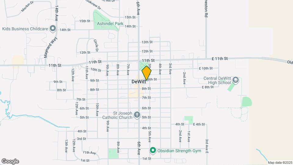 509 9th St Map and Location Details