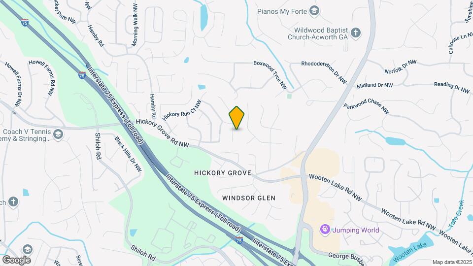 4508 High Grove Ct NW Map and Location Details