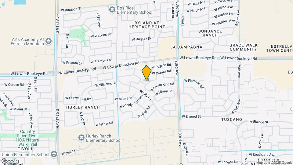 8502 W Luken Way Map and Location Details
