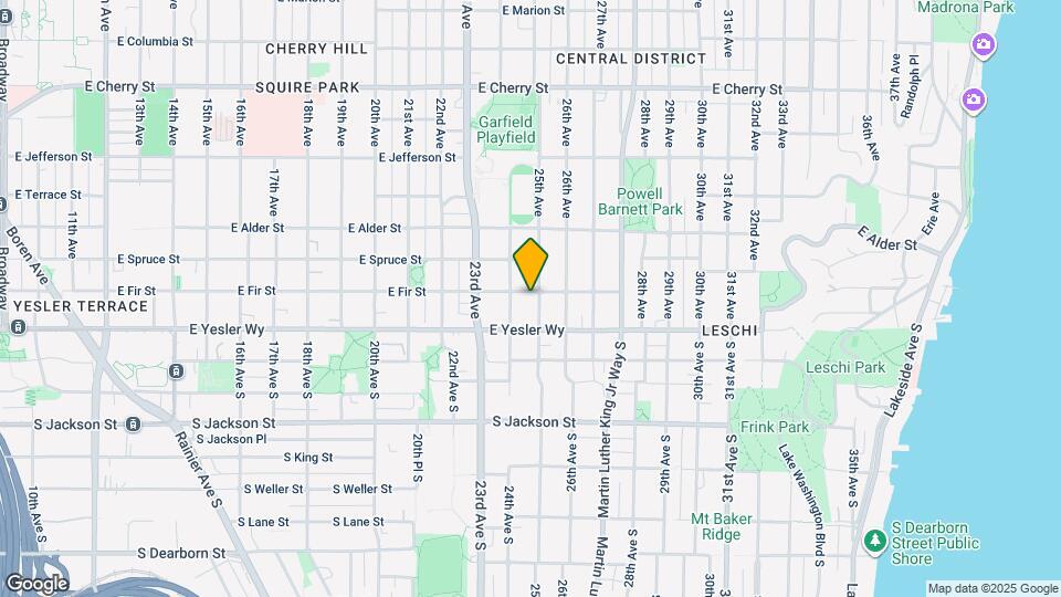 129 25th Ave, Unit A Mapa y Detalles de la Ubicación