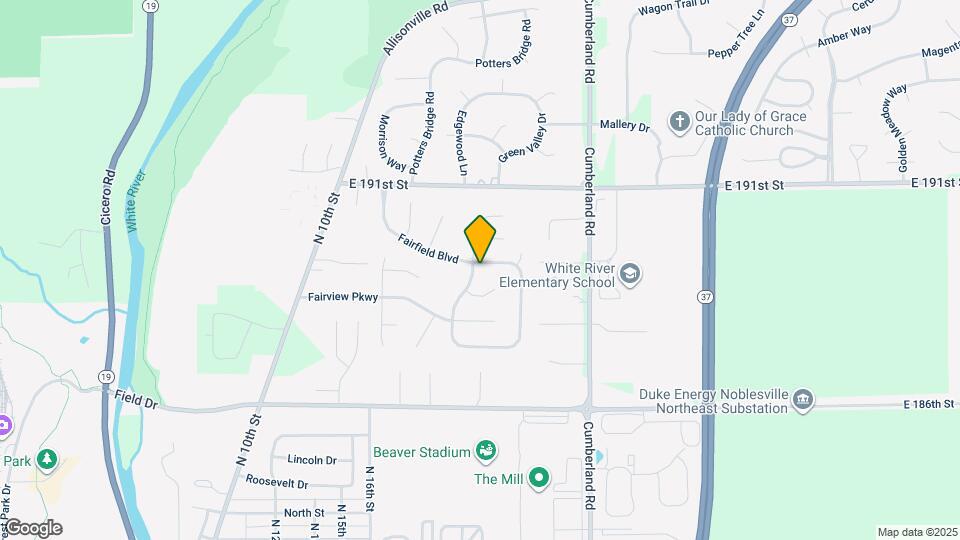 18917 Fairfield Blvd Mapa y Detalles de la Ubicación