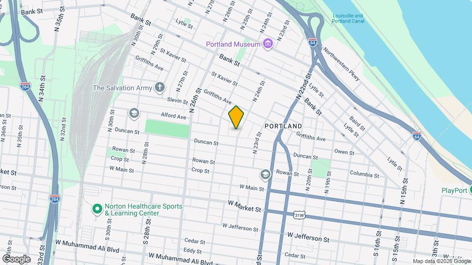 322 N 24th St Map and Location Details