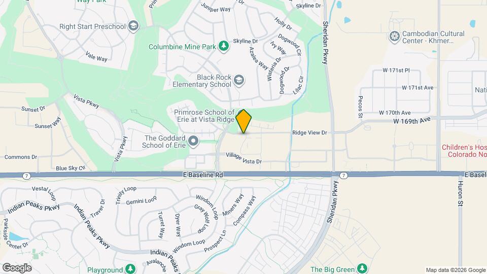 2802 Ridge View Cir Mapa y Detalles de la Ubicación