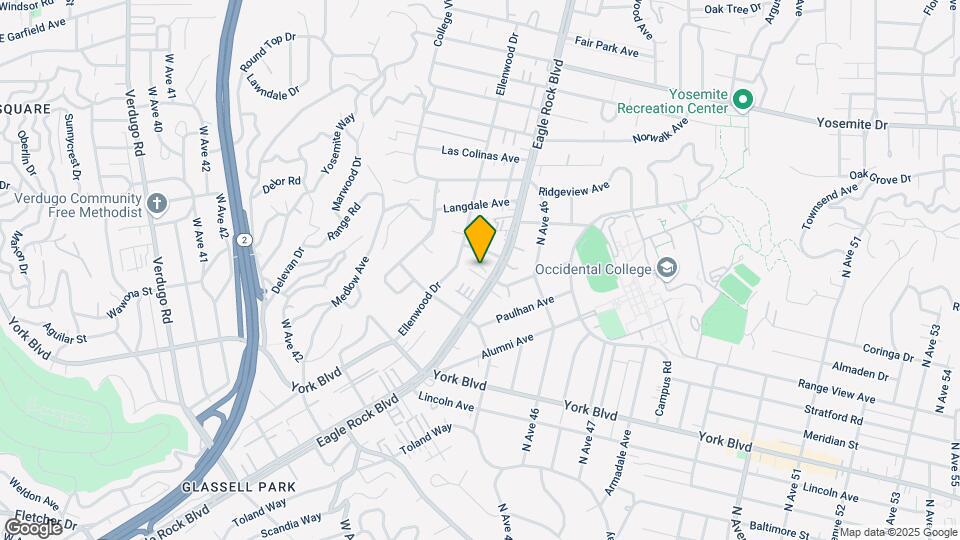 4569 Eagle Rock Blvd Map and Location Details