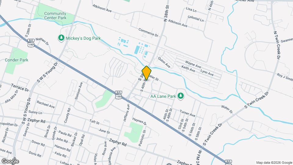 330 S 40th St, Unit c Map and Location Details