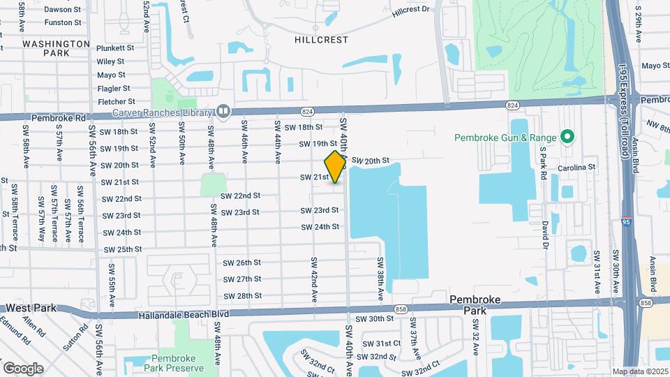 4013-4017 SW 22nd St Map and Location Details
