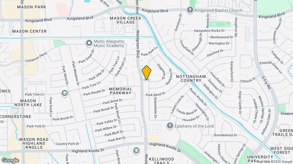 1118 Sherfield Ridge Dr Map and Location Details