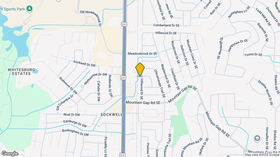 11402 Hillwood Dr SE Map and Location Details