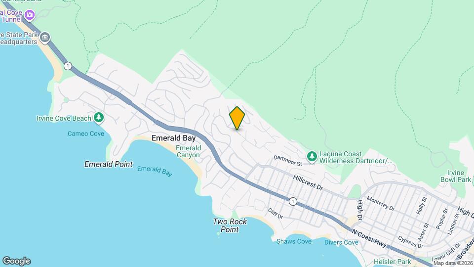 420 Emerald Bay Map and Location Details