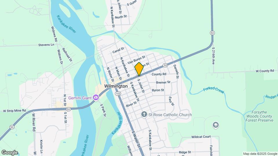 103 S Joliet St, Unit 3 Map and Location Details