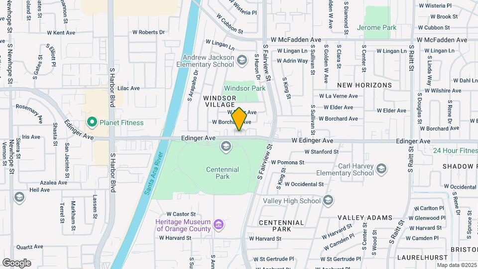 2903 W Edinger Ave Map and Location Details