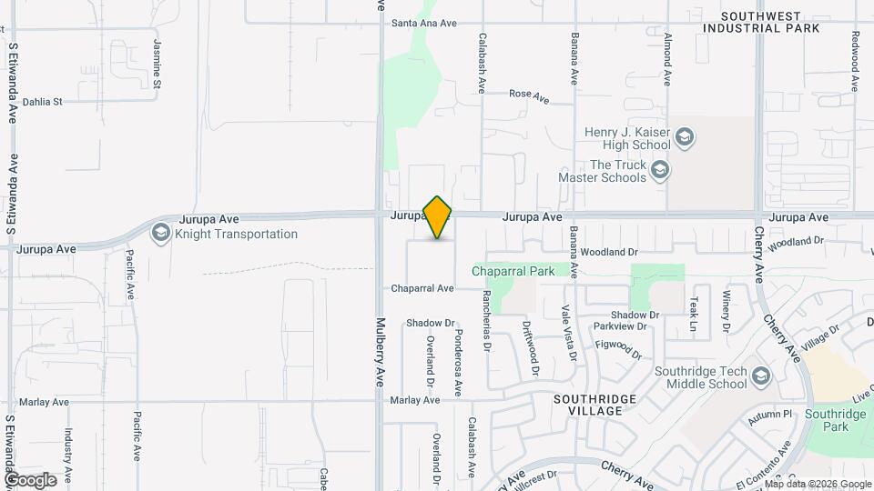 13715 Westward Dr Map and Location Details