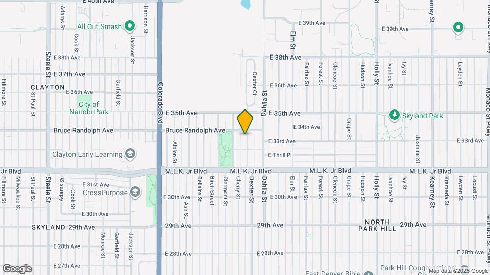 3335 Dexter St Map and Location Details