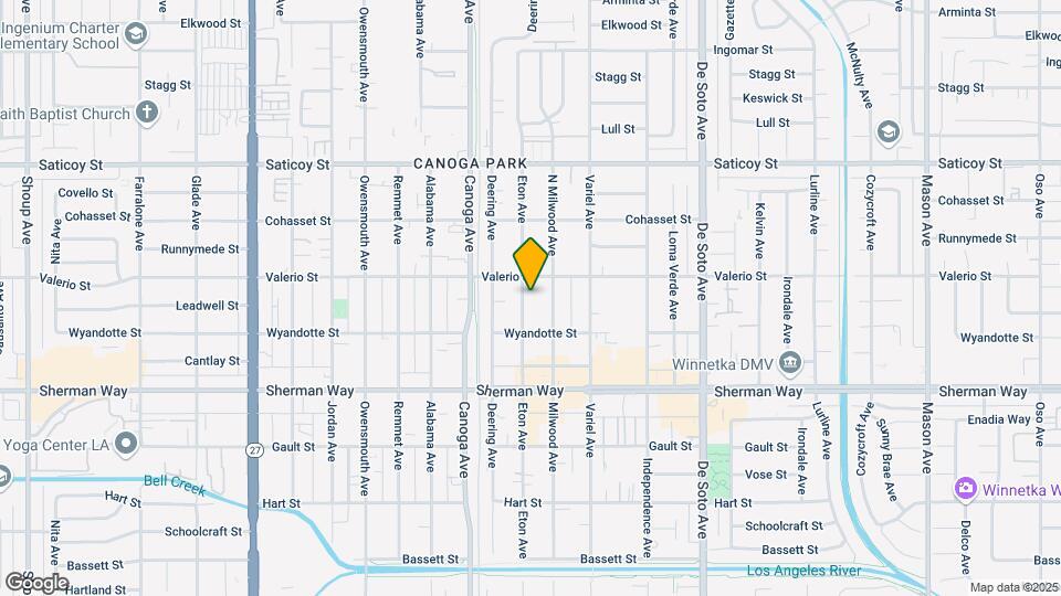 7336 Eton Ave Map and Location Details