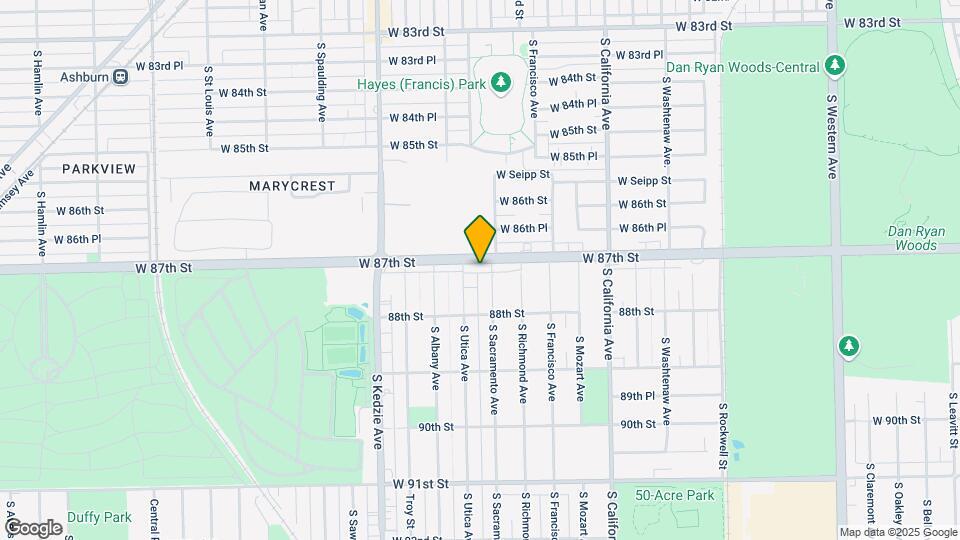 3007 W 87th St Map and Location Details