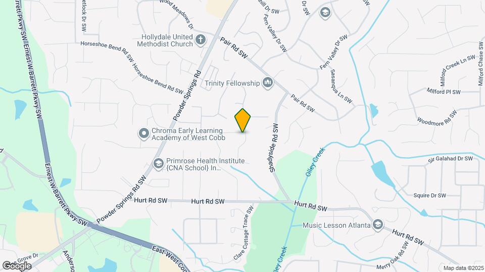 3241 Shadowridge Dr SW Map and Location Details