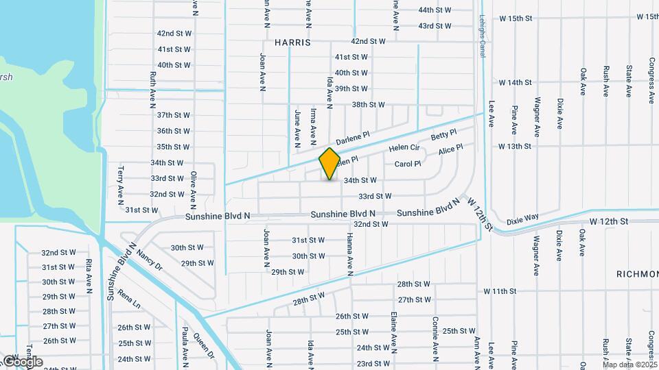 2805 34th St W Mapa y Detalles de la Ubicación
