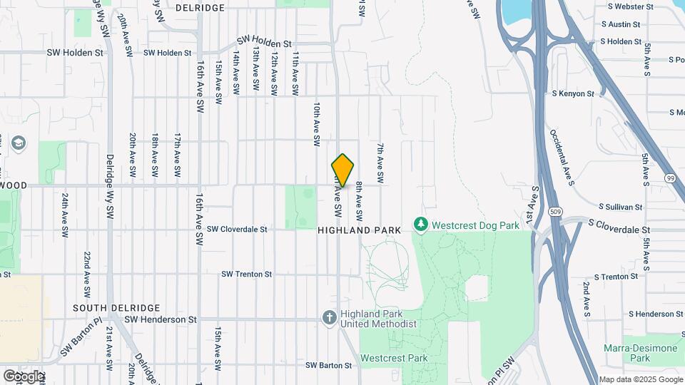 8406 9th Ave SW Map and Location Details