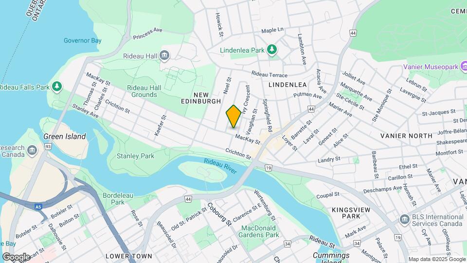 340 MacKay St Map and Location Details