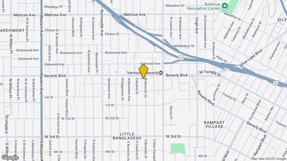 243 N Berendo St Map and Location Details