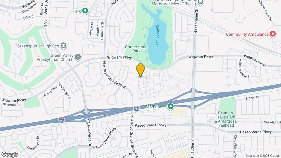 1537 Moss View Ct Map and Location Details