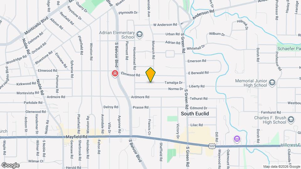 4322 Tamalga Dr Map and Location Details