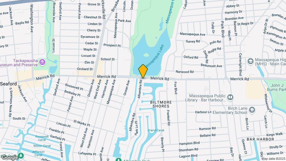 4488 Merrick Rd Map and Location Details