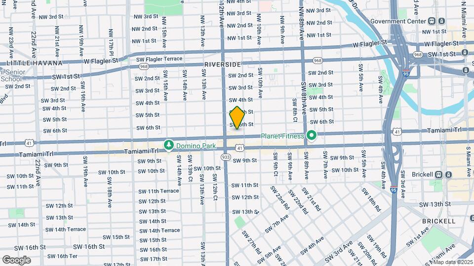 1131 SW 7th St Map and Location Details