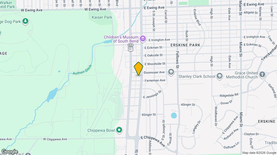 3013 S Michigan St Map and Location Details