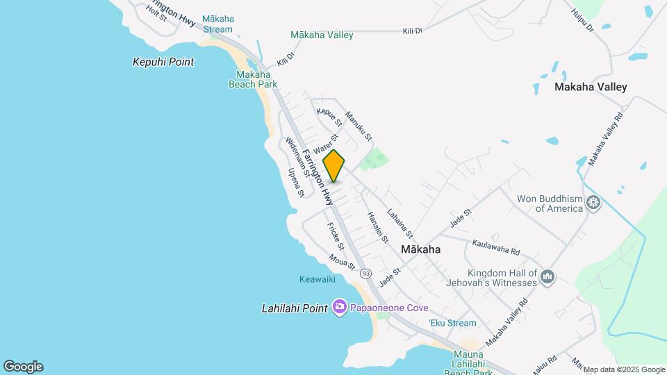 84-698 Farrington Hwy Map and Location Details