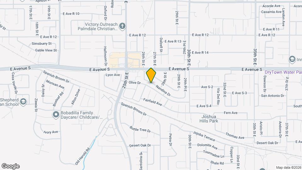 2634 Nandina Dr Map and Location Details