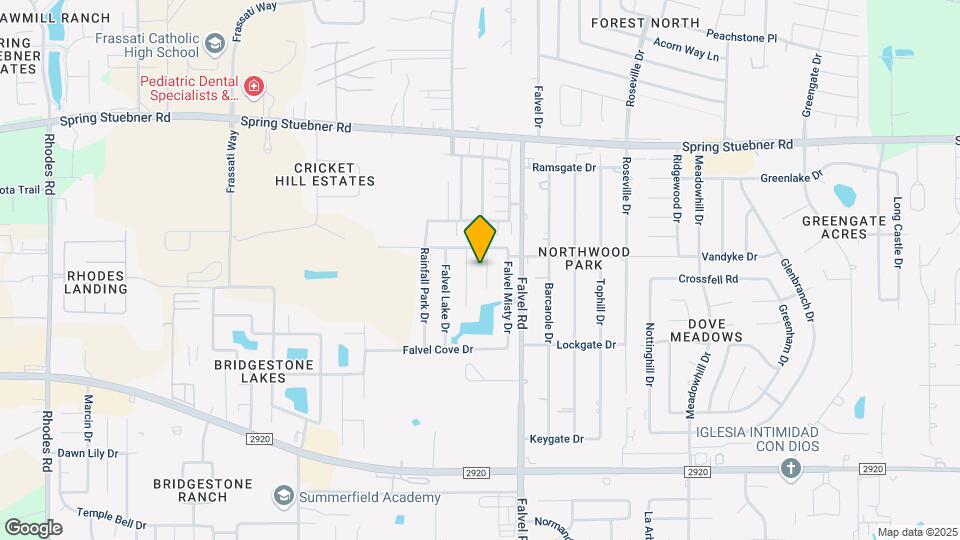 21635 Falvel Sunset Ct Map and Location Details