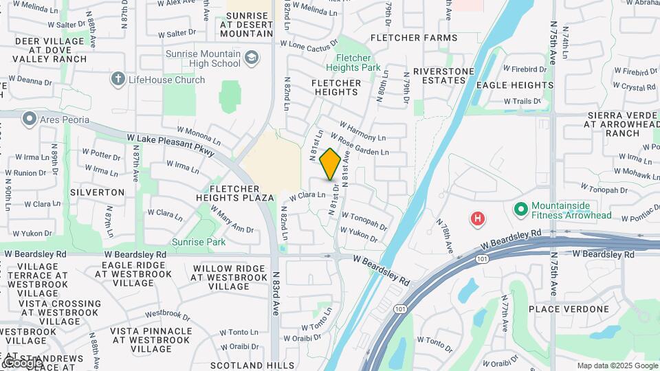 8139 W Mary Ann Dr Map and Location Details