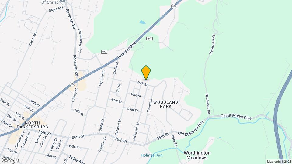 2405 45th St Map and Location Details