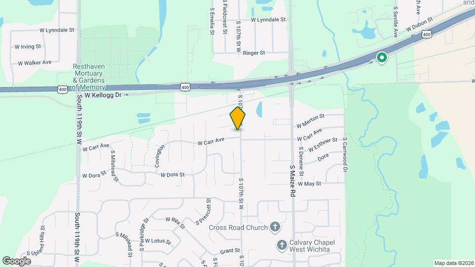 10802 W Carr Ave Map and Location Details