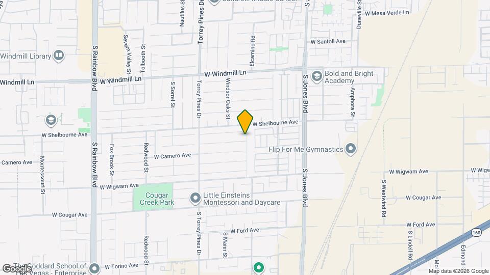 6314 Sharp Rock Ct Mapa y Detalles de la Ubicación