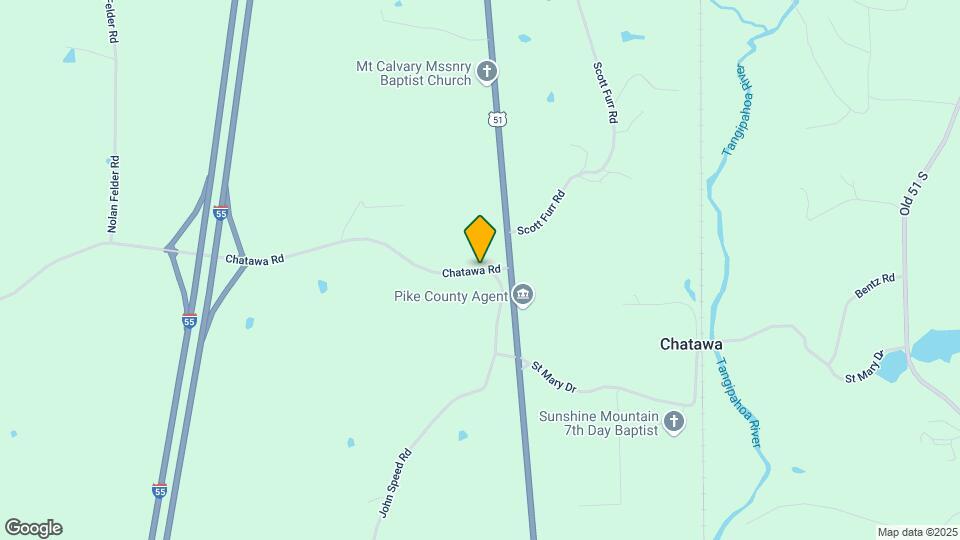 3015 Chatawa Rd Map and Location Details