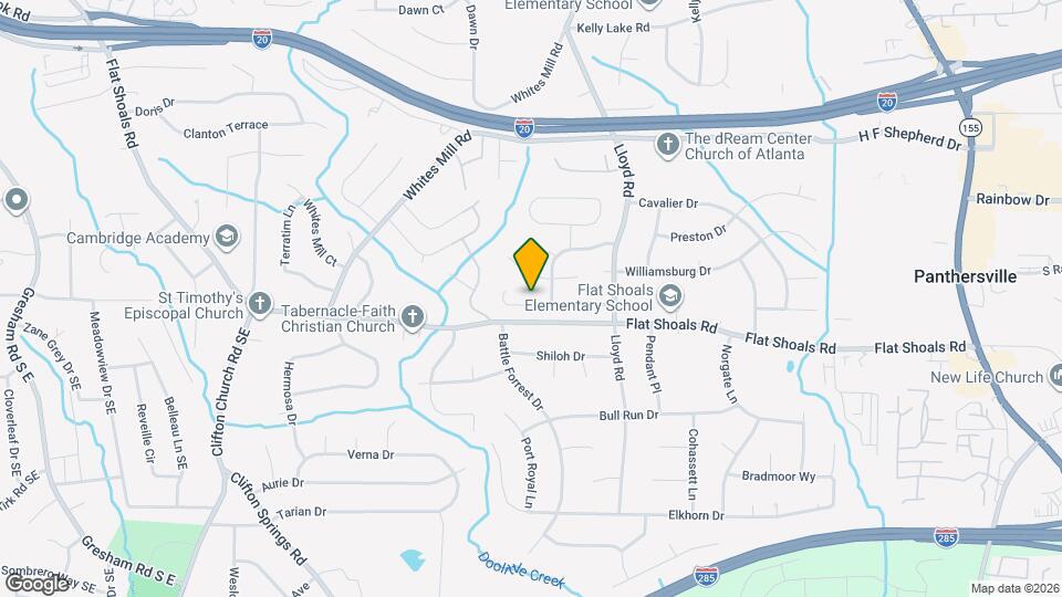 2470 Corner Shoals Dr Mapa y Detalles de la Ubicación