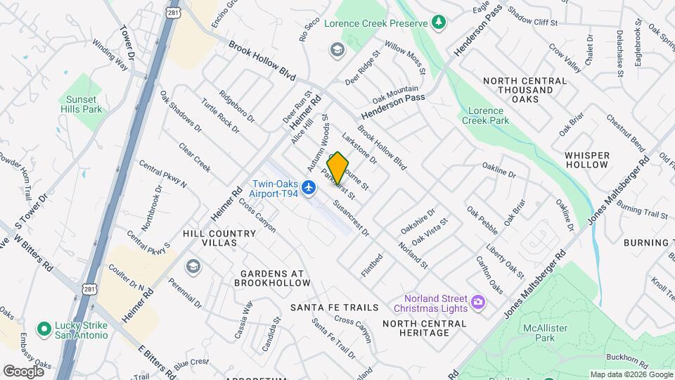 14126 Parkhurst St Map and Location Details