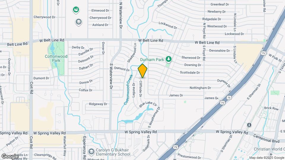 601 Cliffside Dr Map and Location Details