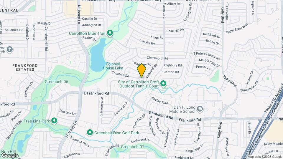 2043 Chestnut Rd Map and Location Details