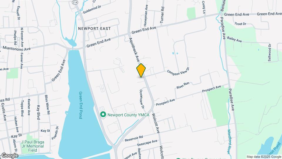 534 Aquidneck Ave-Unit -A Map and Location Details