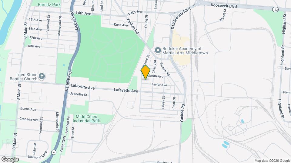 1509 Taylor Ave Map and Location Details