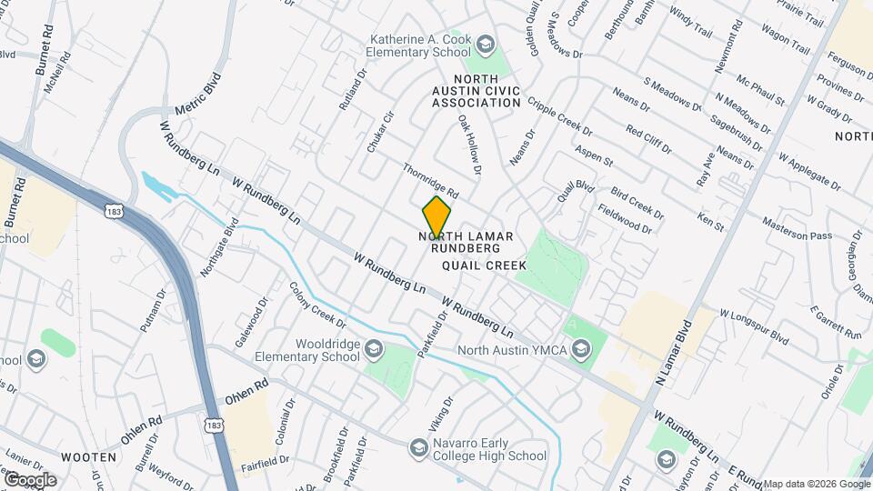 9415 Quail Meadow Dr Map and Location Details