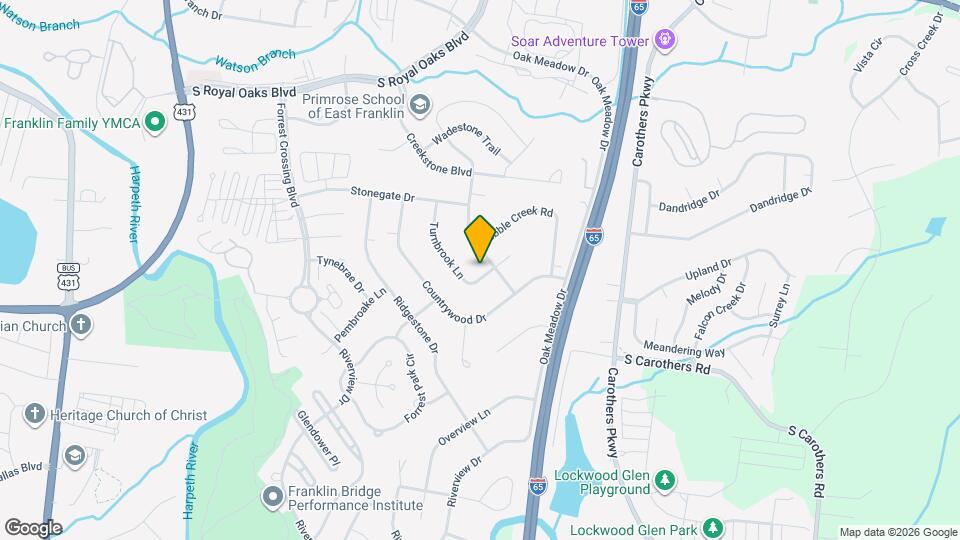 204 Turnbrook Ln Map and Location Details