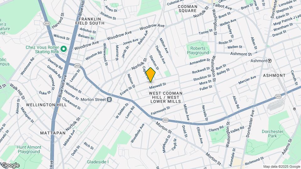 65 Capen St Map and Location Details