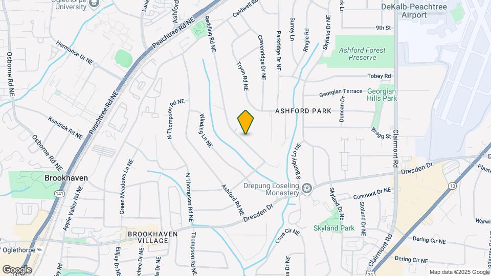 2733 Redding Rd NE Map and Location Details