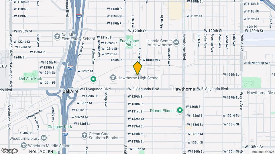 12617 Eucalyptus Ave. Map and Location Details