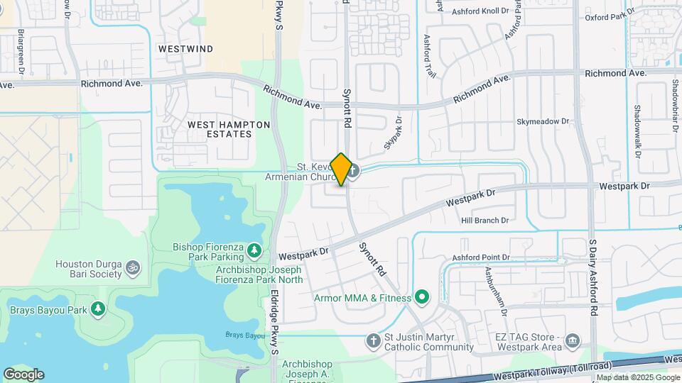 13106 Hollowcreek Park Dr Map and Location Details