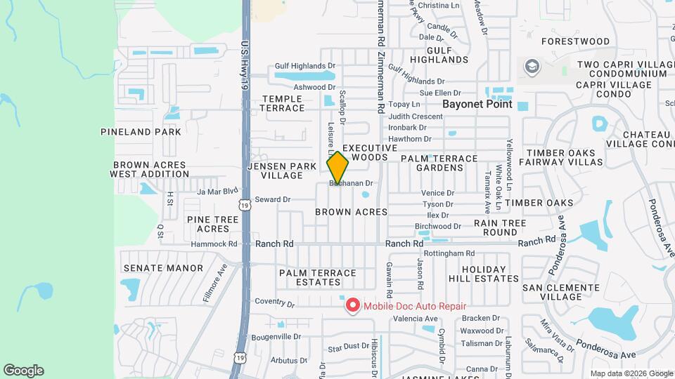 11201 Harding Dr Map and Location Details